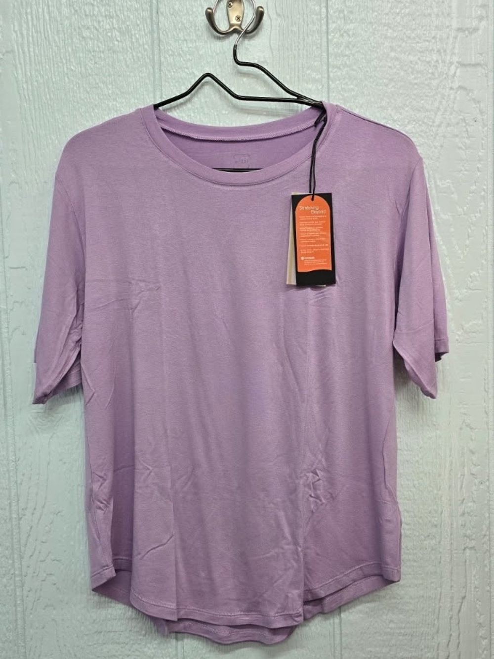New Large Errday Crew Neck T-Shirt - Lavender